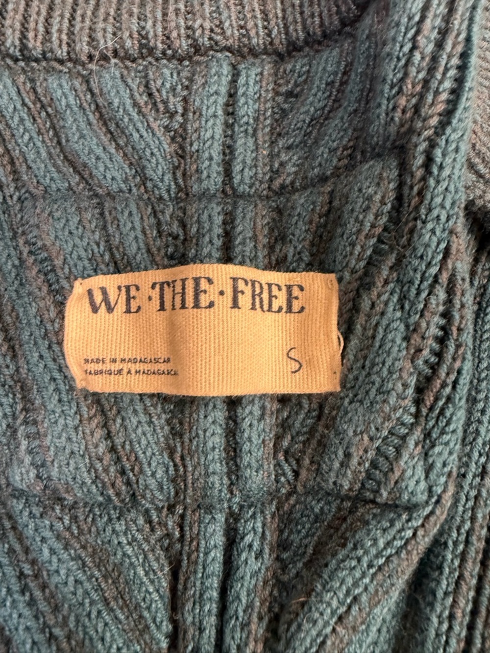 Free People Freeway Ribbed V-Neck Sweater - Picture 3 of 5